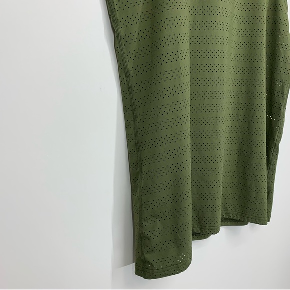 ZYIA Active Perforated Chill Olive Green Athletic Crewneck Tank Top Size XXXL - Picture 4 of 15